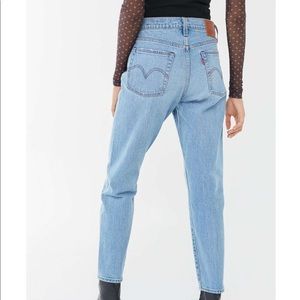 Levi high waisted wedgie jeans